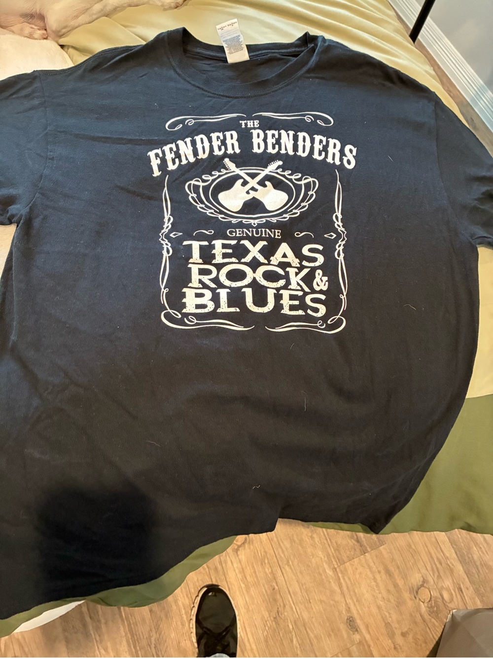 Texas Rock & Blues Graphic Tee - Black